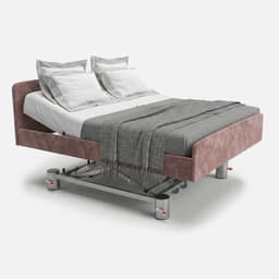 Lit Médicalisé Deux Places Rose