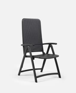 Fauteuil De Jardin Darsena par Zelder en coloris bianco et coussins sans