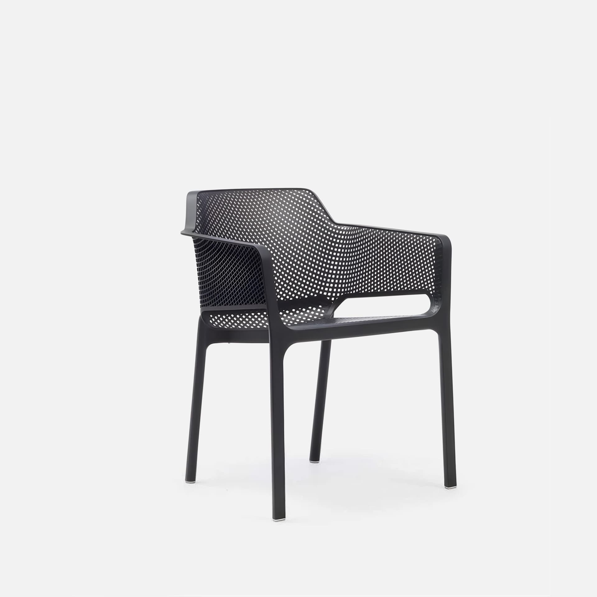 Fauteuil De Jardin Net par Zelder en coloris antracite et coussin sans