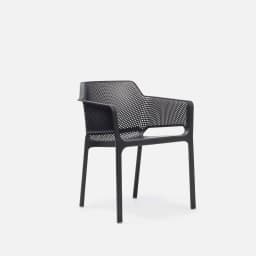 Fauteuil De Jardin Net par Zelder en coloris antracite et coussin sans
