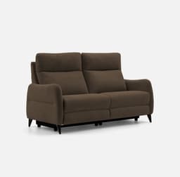 Canape Fixe 2 Places Joana par Zelder en 162cm - 2 places et gris clair