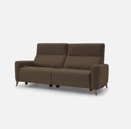 Canape Relax 2 Places Calas par Zelder en 174cm - 2 places et hêtre naturel coloris turquoise