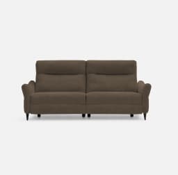 Canape Tania 2 Places Fixe par Zelder en 190cm - 2 places et gris clair