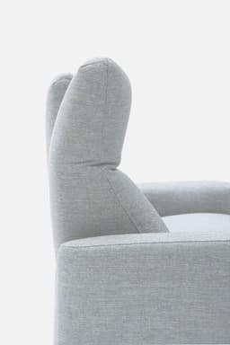 Canape Fixe2 Places Calas par Zelder en 174cm - 2 places et hêtre naturel coloris chocolat