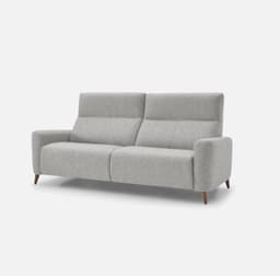 Canape Fixe2 Places Calas par Zelder en 174cm - 2 places et hêtre naturel coloris butternut