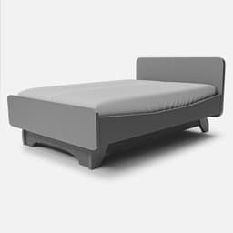 Lit Medicalise Double Gabrielle par Zelder en 140cm x 200cm et noyer