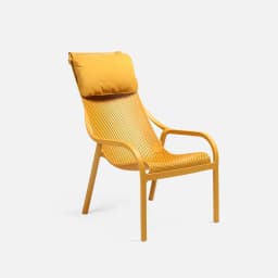 Fauteuil De Jardin Net Lounge par Zelder en antracite et grigio