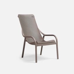 Fauteuil De Jardin Net Lounge par Zelder en salice et rosa