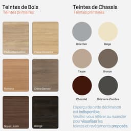 Lit Releveur Diego par Zelder en simple et 100 cm coloris chêne vincenza