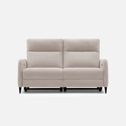 Canape Relax 2 Places Joana par Zelder en 136cm - 2 places et taupe