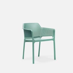 Fauteuil De Jardin Net par Zelder en antracite et grey stone