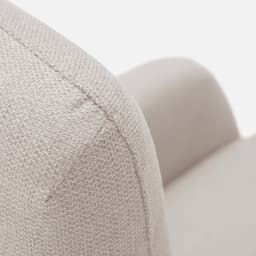 Fauteuil Relax Manuel Sol par Zelder en tissu et butternut
