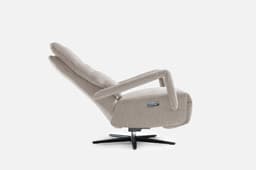 Fauteuil Relax Paris 2M par Zelder en tissu et butternet