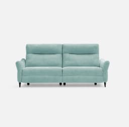 Canape Tania 2 Places Fixe par Zelder en 190cm - 2 places et butternut