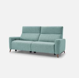 Canape Relax 2 Places Calas par Zelder en 174cm - 2 places et noyer coloris butternut