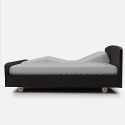Lit Double Donna Habillage Moderne par Zelder en 140 cm et wengé