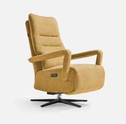 Fauteuil Relax Paris 2M par Zelder en tissu et turquoise